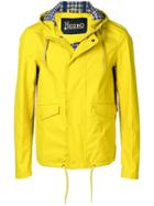 Herno Hooded Zip-up Jacket - Yellow