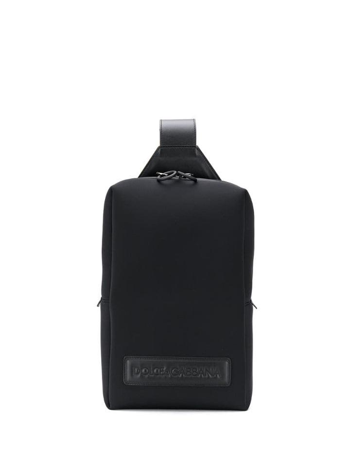 Dolce & Gabbana Marsupio Neoprene + Vit. Island - Black