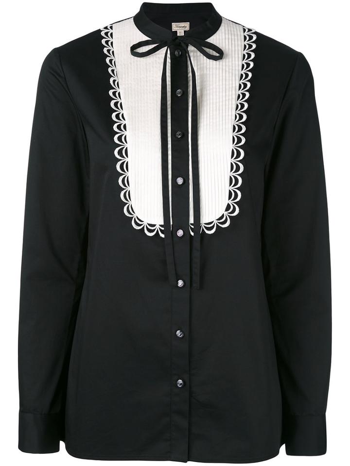 Temperley London - Fountain Shirt - Women - Cotton - 8, Black, Cotton