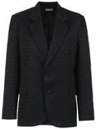 Reinaldo Lourenço Textured Blazer - Black