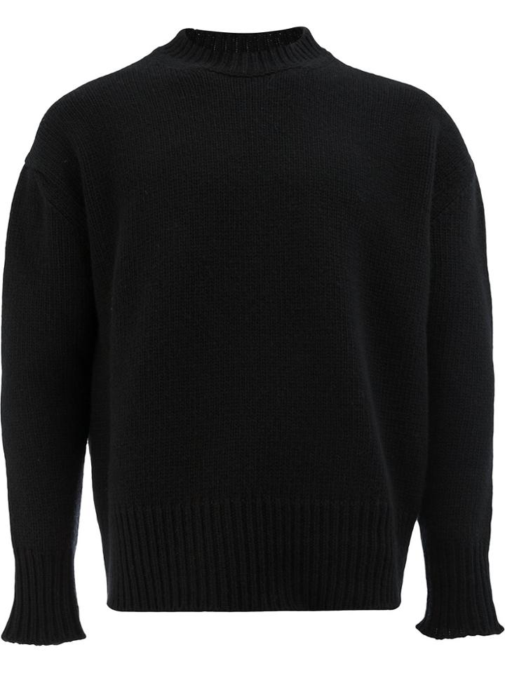 Roberto Collina High Neck Jumper - Black