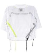 Nike Mesh Cropped T-shirt - White