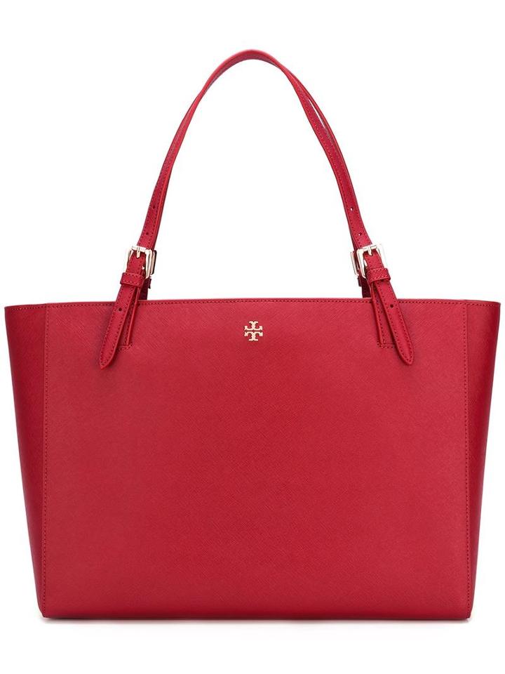 Tory Burch Large Double Handles Tote, Women's, Red