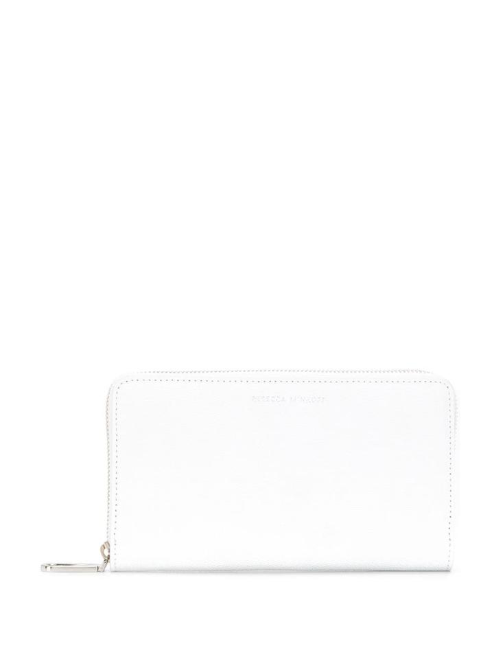 Rebecca Minkoff Zip-around Wallet - White