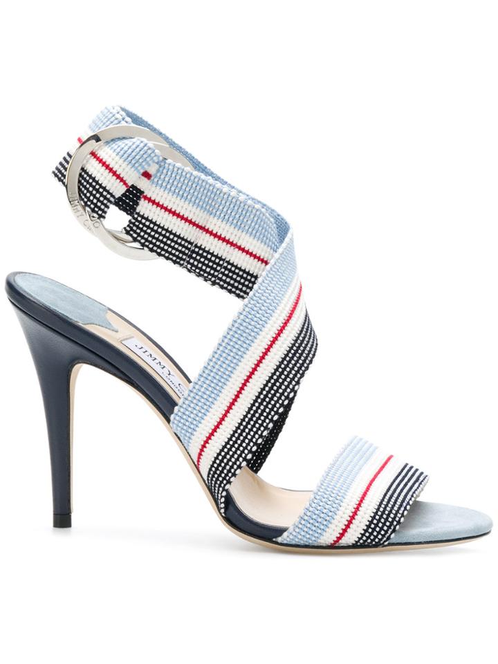 Jimmy Choo Bailey 100 Sandals - Blue