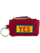 Fendi Yes Zipped Wallet - Red