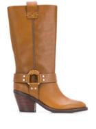 See By Chloé Western Style Boots - Neutrals