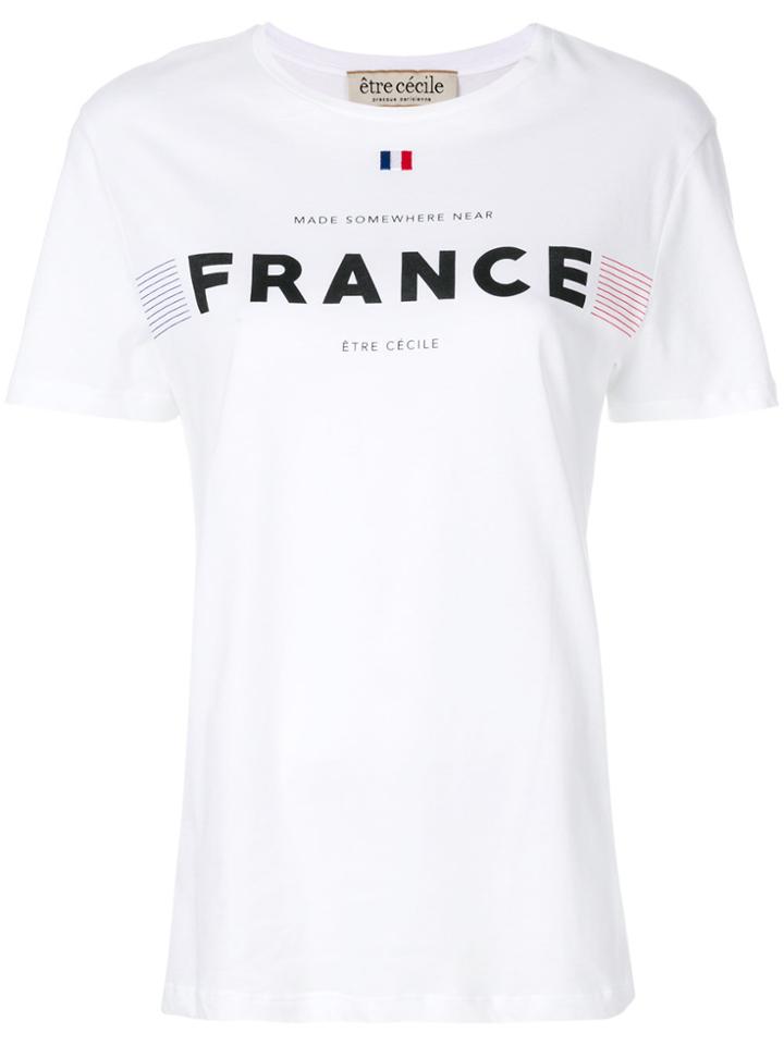 Être Cécile France T-shirt - White