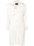 Jean Paul Gaultier Vintage 1990's Trench Coat - White