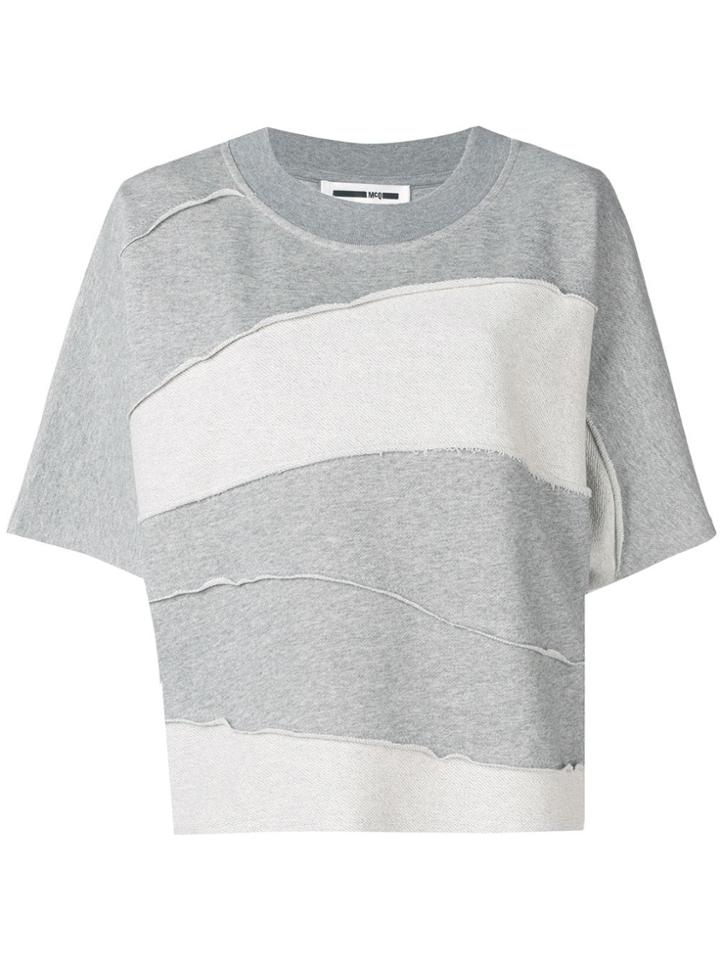 Mcq Alexander Mcqueen Cut Up Batwing T-shirt - Green