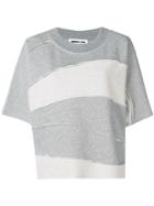 Mcq Alexander Mcqueen Cut Up Batwing T-shirt - Green