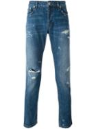 Versus Slim-fit Jeans, Men's, Size: 33, Blue, Cotton/polyester