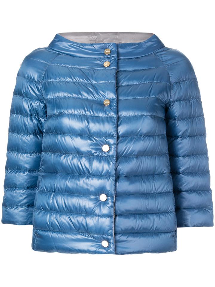 Herno Reversible Puffer Jacket - Blue