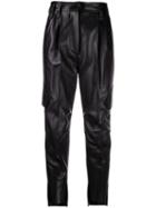 Petar Petrov High-waisted Trousers - Black