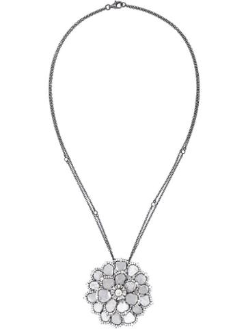 Saqqara 'flower' Necklace, Women's, Grey