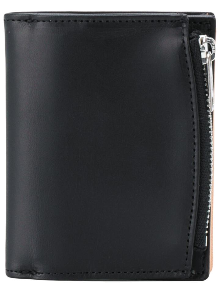 Maison Margiela Contrast Bi-fold Wallet - Black