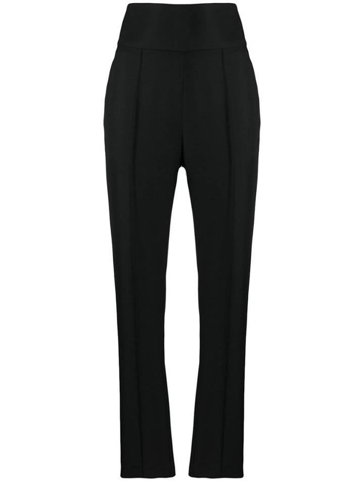 Alexandre Vauthier High-waisted Tailored Trousers - Black