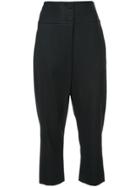 Monse Cropped Tailored Trousers - Black
