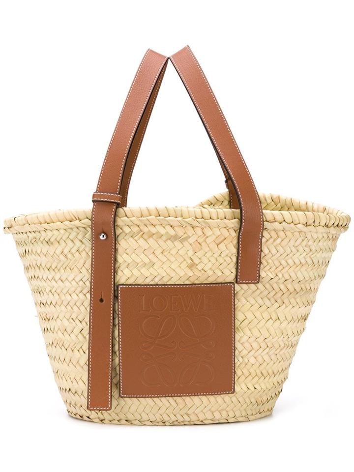 Loewe Top Handles Tote Bag - Neutrals