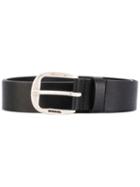Diesel - Bre Active Belt - Men - Calf Leather - 85, Black, Calf Leather