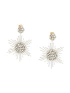 Oscar De La Renta Orb Drop Earring - Metallic