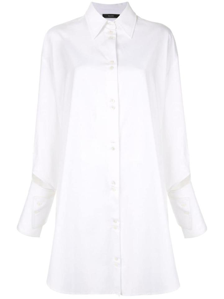 Ellery Evelyn Cut-out Shirt - White