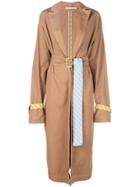 Silvia Tcherassi Celidonia Trench Coat - Brown