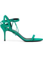Giuseppe Zanotti Design Azalea Sandals, Women's, Size: 36, Green, Suede