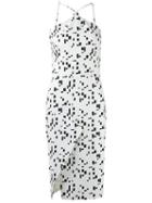 Andrea Marques Midi Dress, Women's, Size: 40, White, Cotton/spandex/elastane