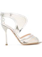 Nicholas Kirkwood 105mm 'fineliner' Sandals - Metallic