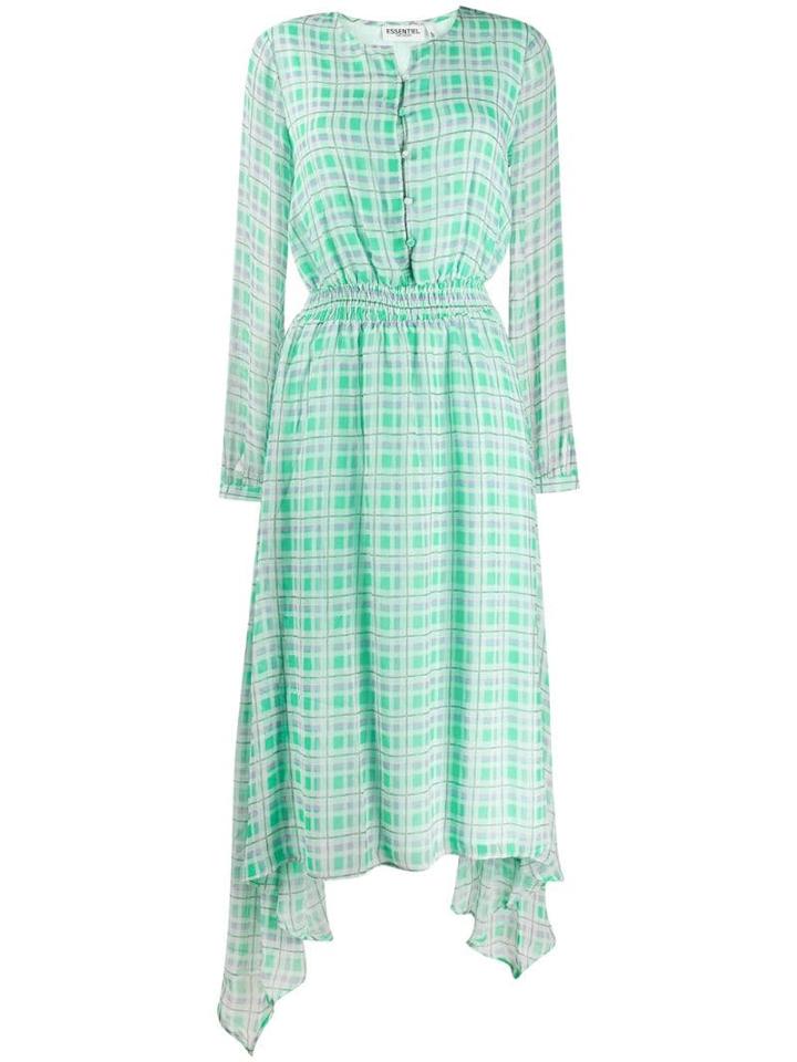 Essentiel Antwerp Tus Printed Dress - Green