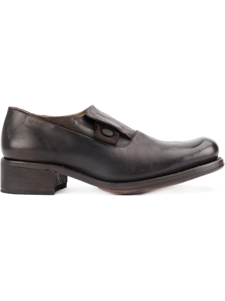 Cherevichkiotvichki Elastic Monk Shoes - Brown