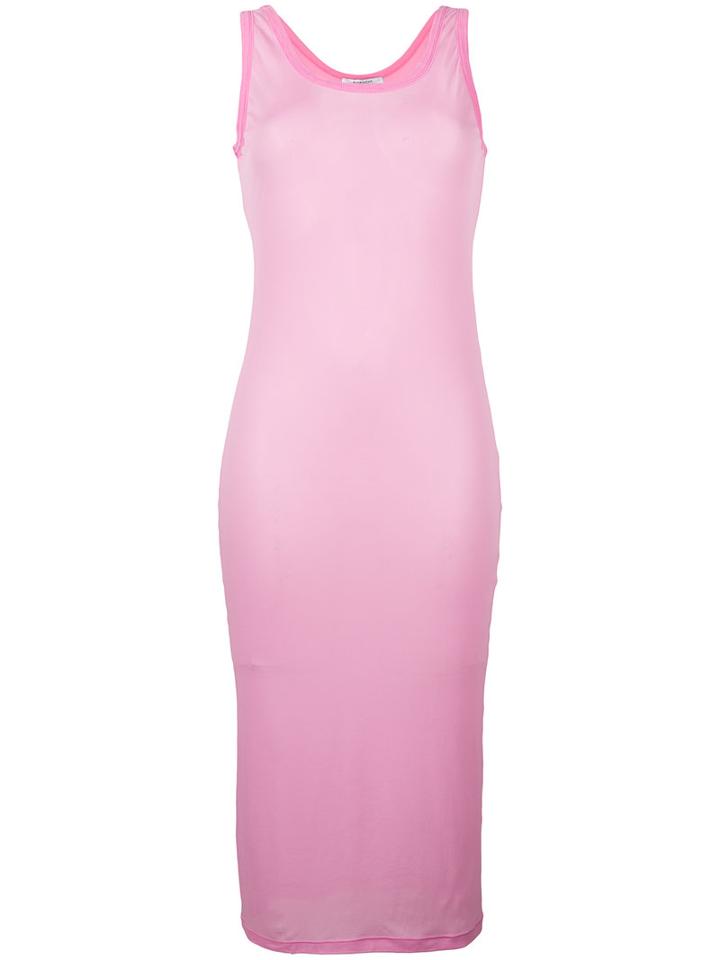 Givenchy - Midi Tank Dress - Women - Polyamide/spandex/elastane/cupro - 38, Pink/purple, Polyamide/spandex/elastane/cupro
