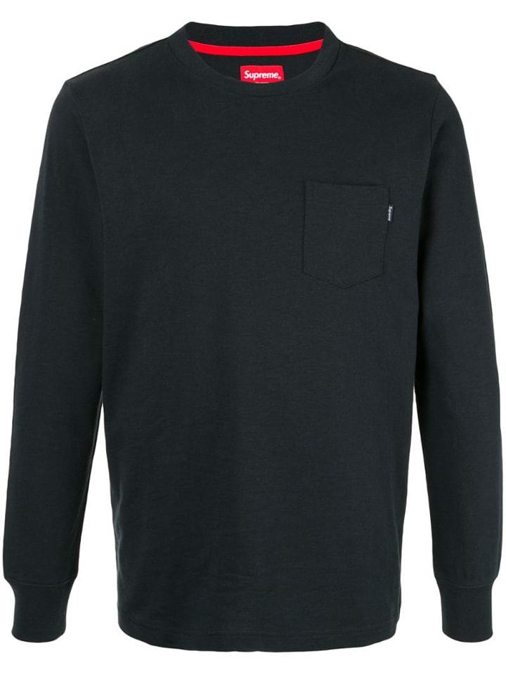 Supreme Chest Pocket T-shirt - Blue