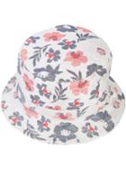 Thom Browne - Floral Print Bucket Hat - Men - Cotton - One Size, White, Cotton
