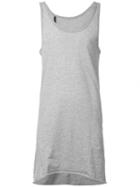 11 By Boris Bidjan Saberi Block Print Tank Top, Men's, Size: Xl, Grey, Cotton