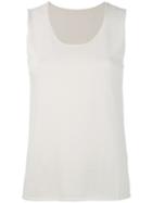 Le Tricot Perugia - Classic Tank Top - Women - Cotton - M, Nude/neutrals, Cotton