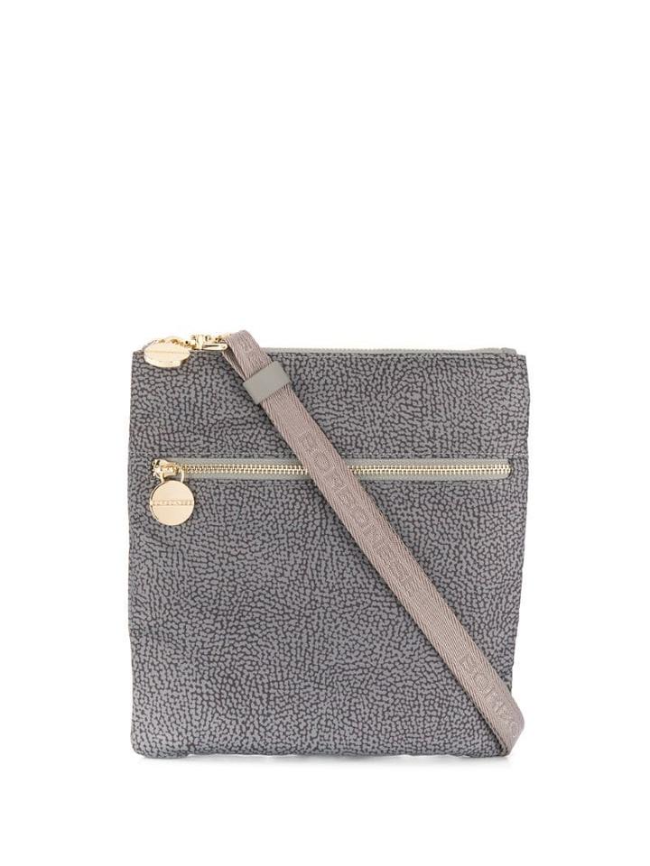 Borbonese Small Crossbody Bag - Grey