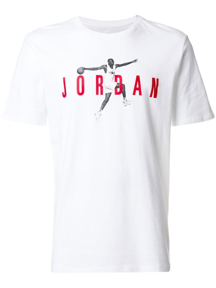 Nike Jordan Print T-shirt - White