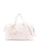 Bonpoint Cherry Print Changing Bag - Pink