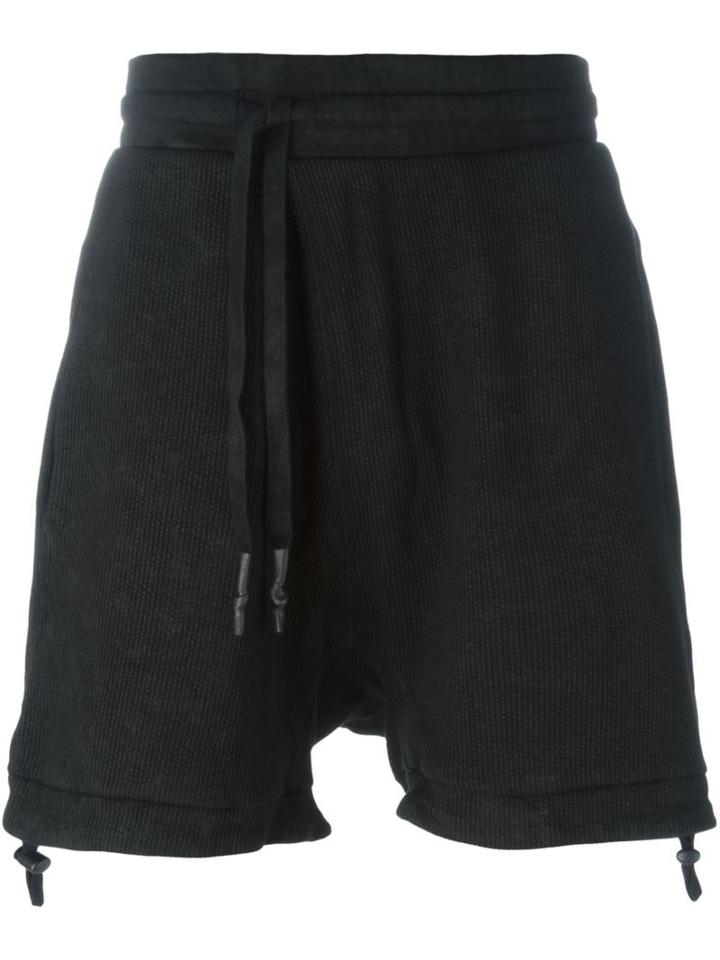 11 By Boris Bidjan Saberi Distressed Track Shorts