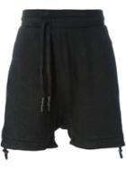 11 By Boris Bidjan Saberi Distressed Track Shorts