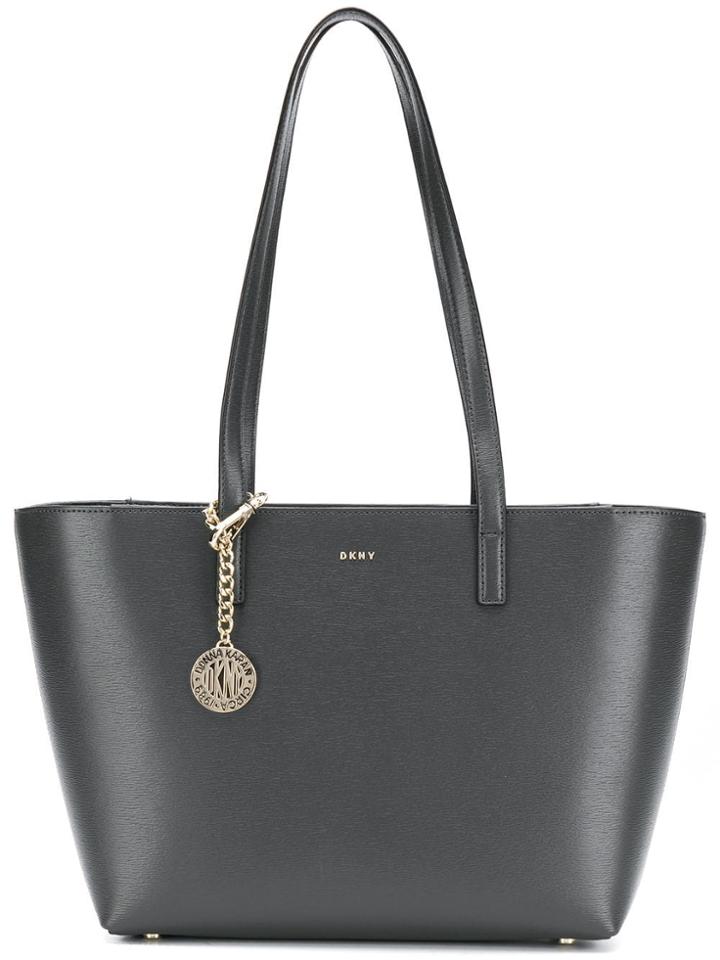 Dkny Logo Tote Bag - Grey