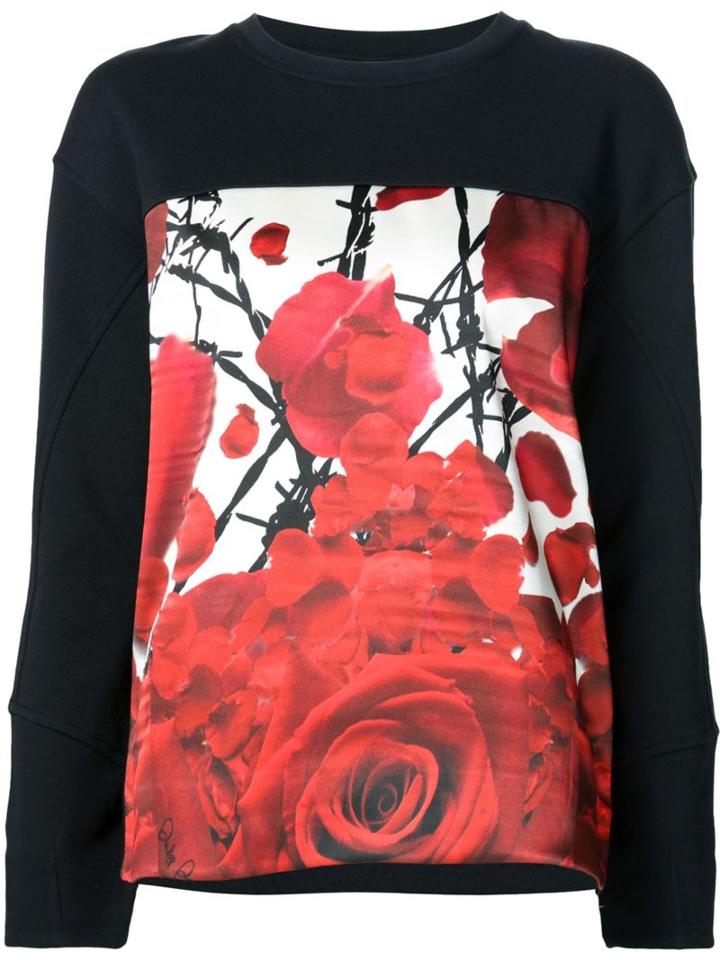 Philipp Plein 'eloquence' Sweatshirt, Women's, Size: Medium, Black, Silk/cotton/spandex/elastane/modal