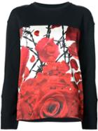 Philipp Plein 'eloquence' Sweatshirt, Women's, Size: Medium, Black, Silk/cotton/spandex/elastane/modal