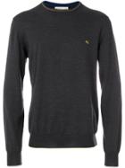 Etro Embroidered Logo Jumper - Grey