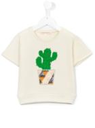 Anne Kurris Cactus Print T-shirt, Girl's, Size: 12 Yrs, Nude/neutrals