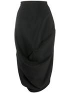 Comme Des Garçons Pre-owned 1990's Lumps And Bumps Skirt - Black