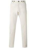 Barena Chino Trousers, Men's, Size: 48, White, Cotton/spandex/elastane/polyester
