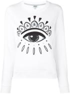 Kenzo 'eye' Sweatshirt, Women's, Size: Small, White, Cotton
